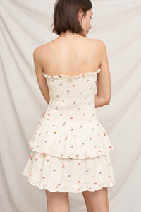 Genoa Smocked Mini Dress