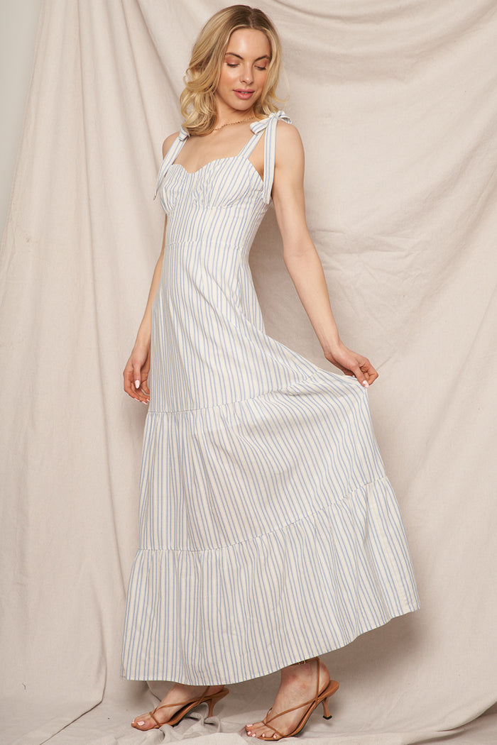 Brea Stripe Maxi Dress