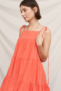 Papaya Mini Dress