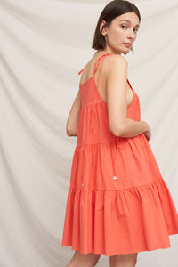 Papaya Mini Dress