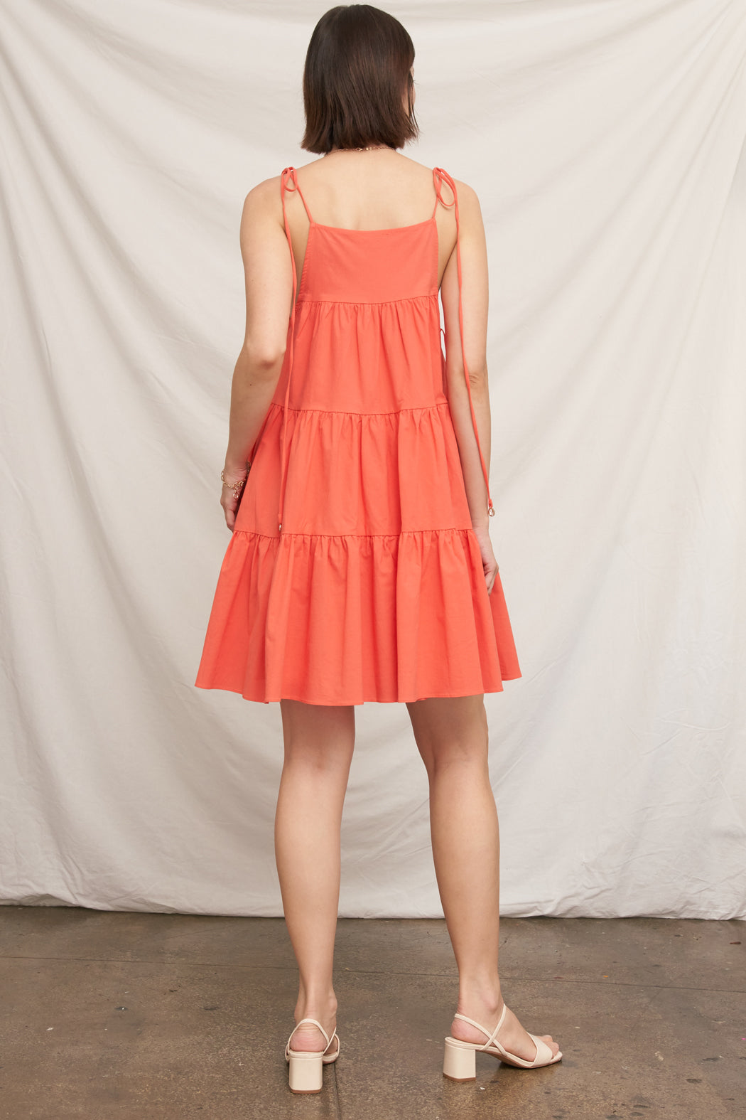 Papaya Mini Dress