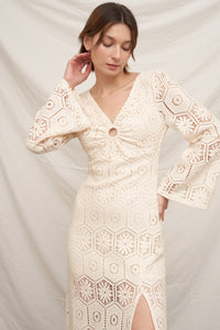 Siren Song Crochet Maxi