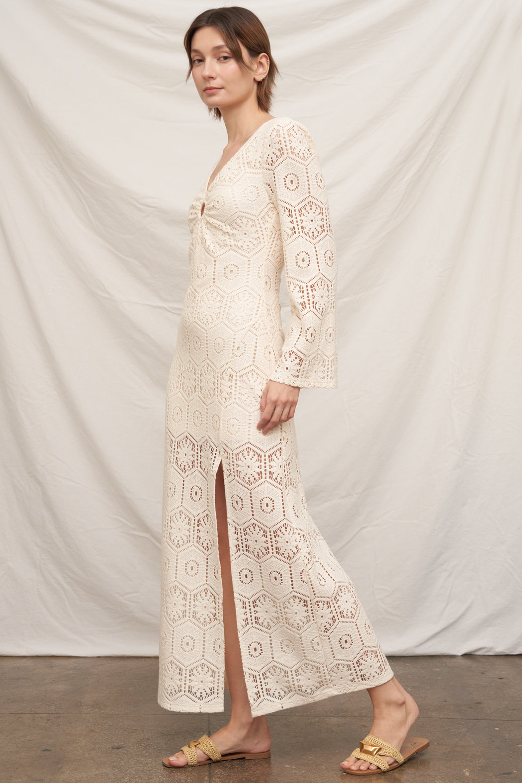 Siren Song Crochet Maxi