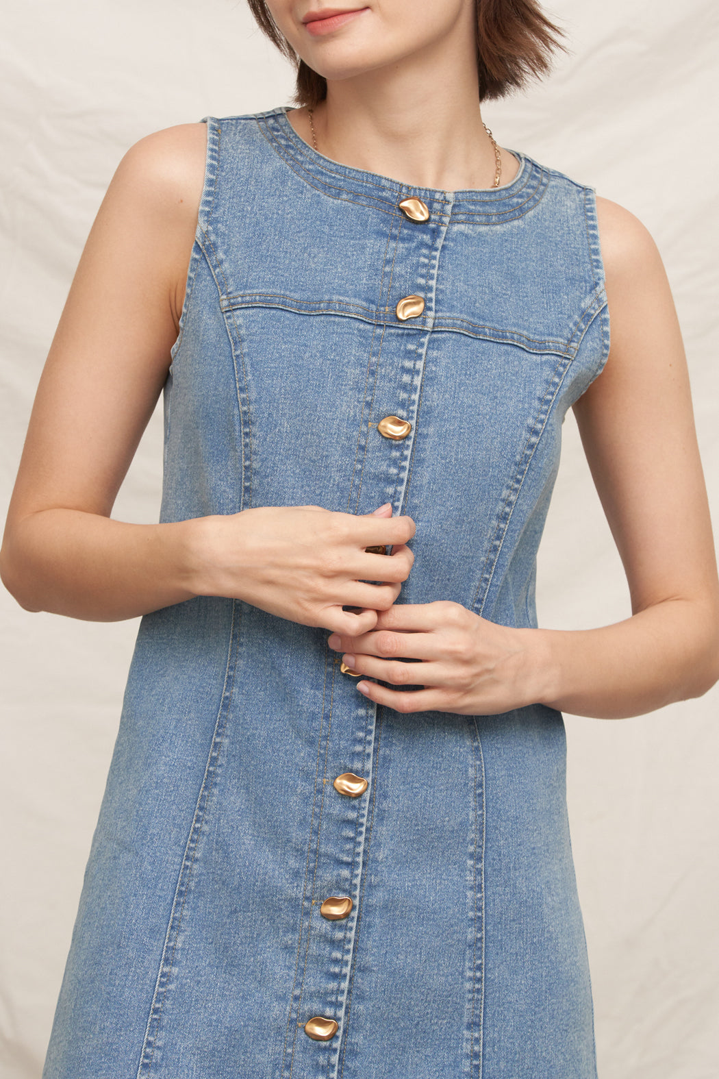 Georgia Denim Mini