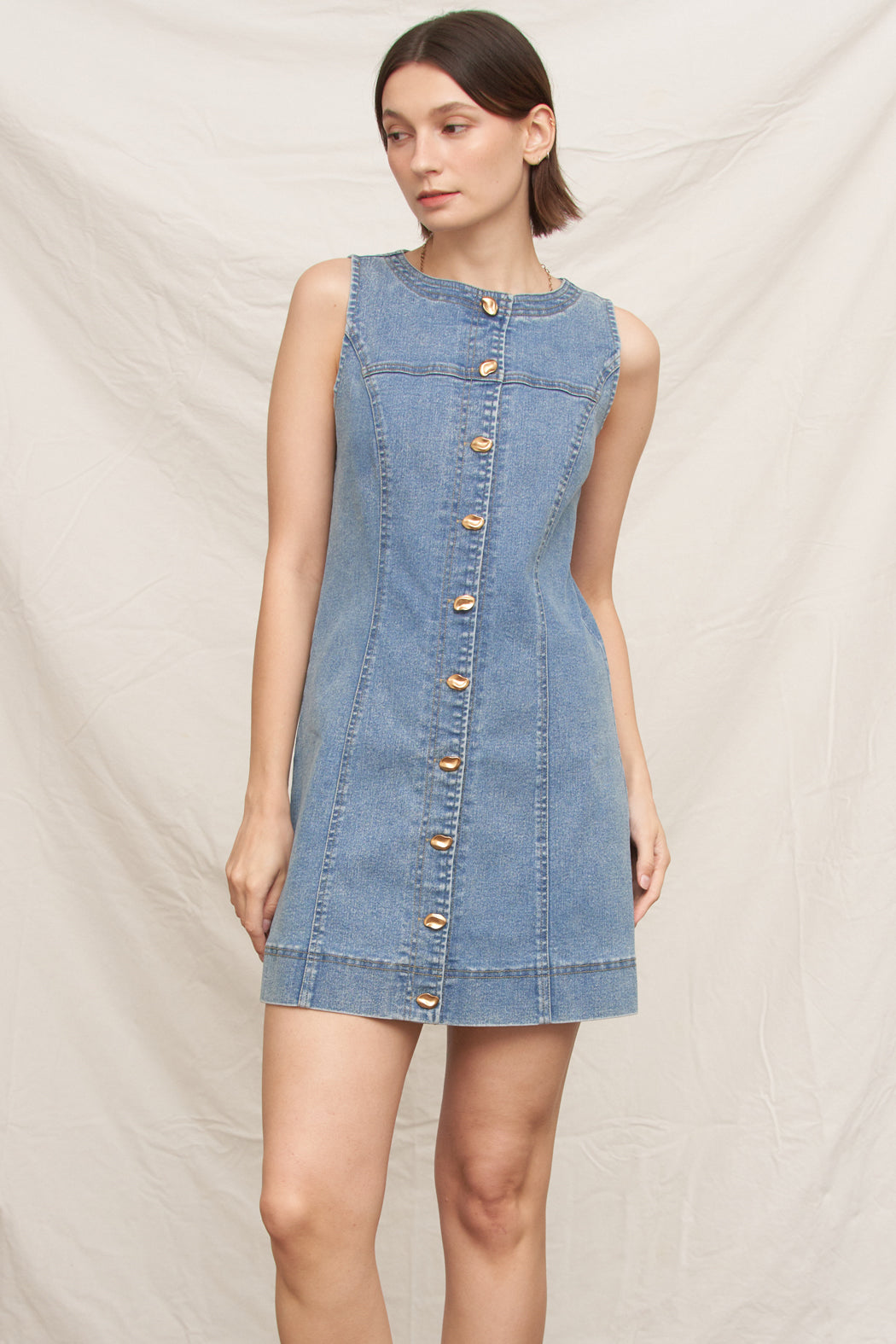 Georgia Denim Mini