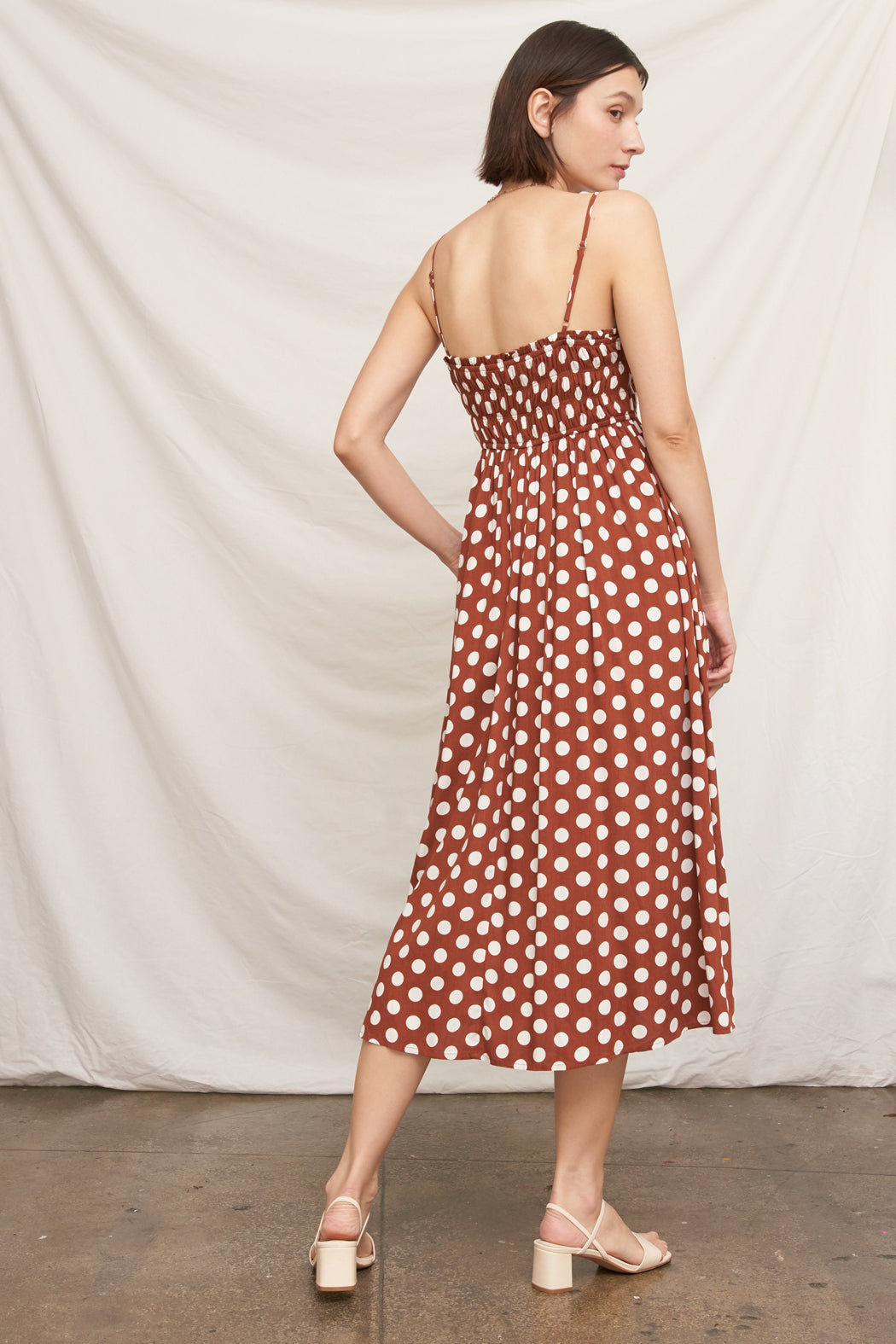 Dotty Dot Midi Dress