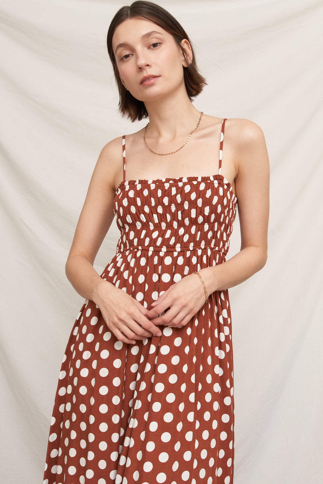 Dotty Dot Midi Dress