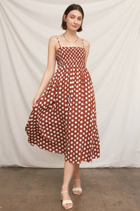 Dotty Dot Midi Dress
