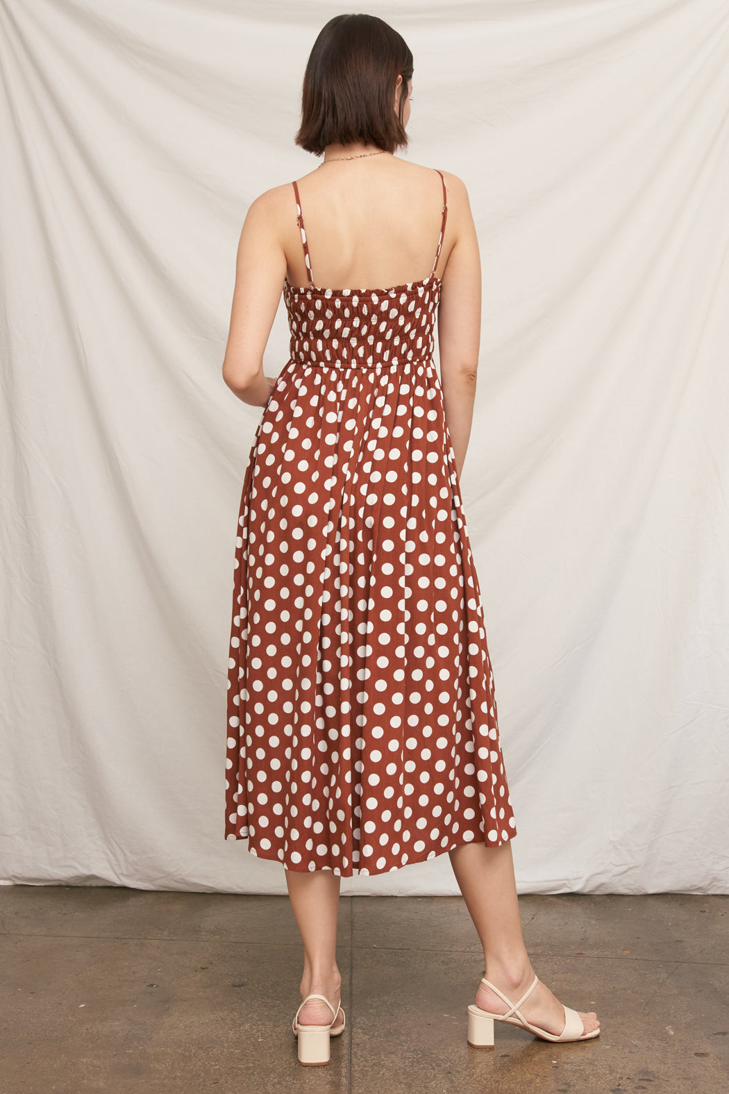 Dotty Dot Midi Dress