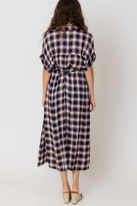 Janet Plaid Dress