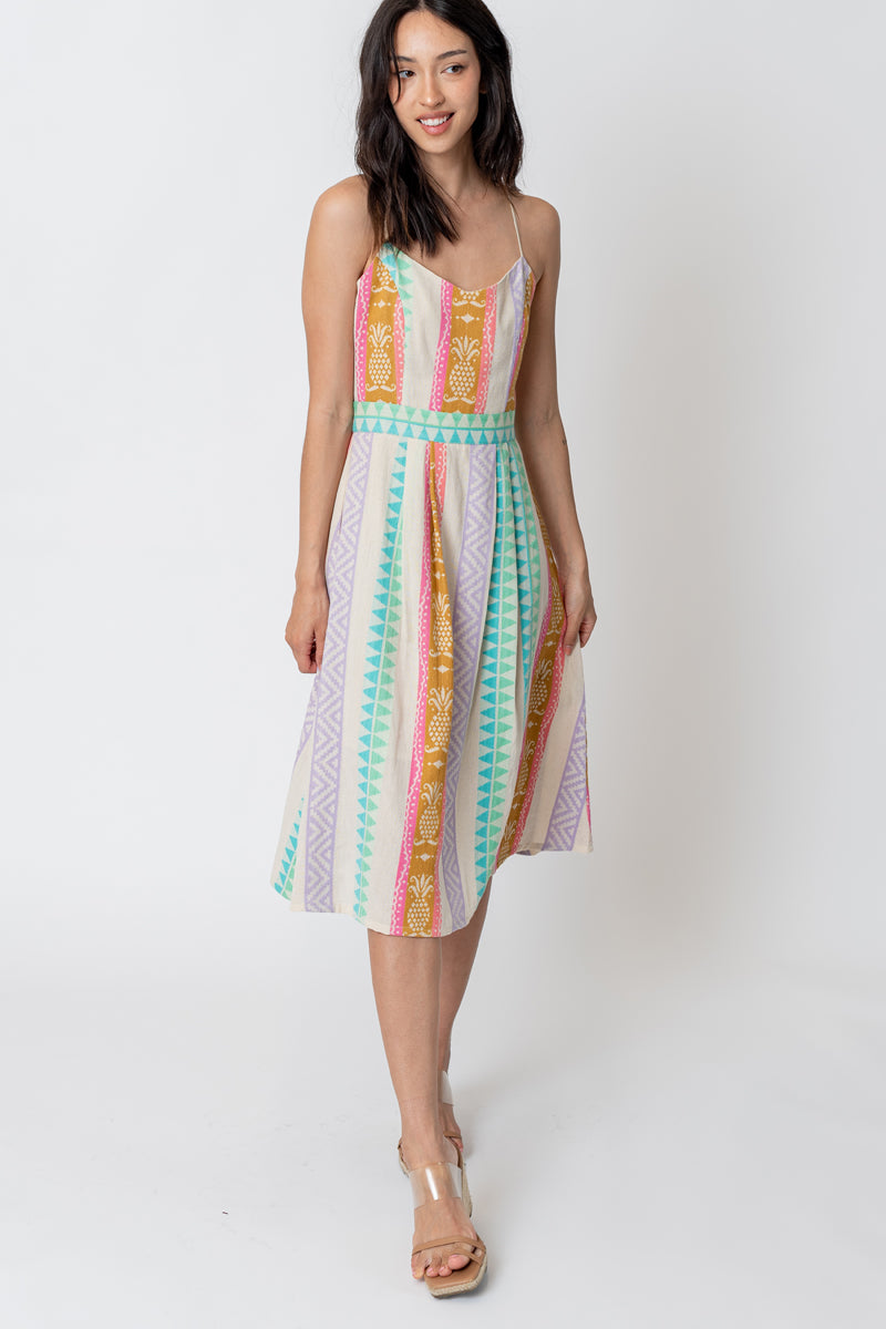 Macaron Midi Dress