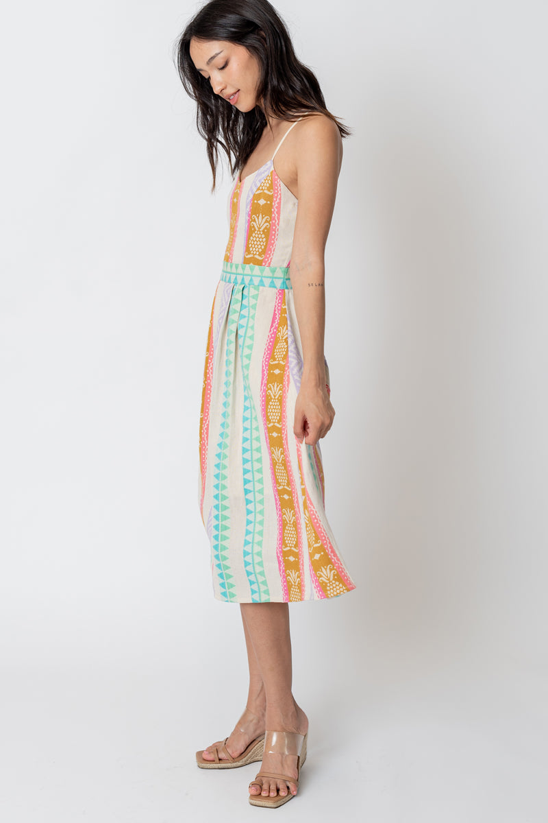 Macaron Midi Dress