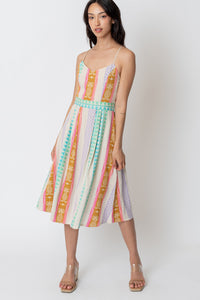 Macaron Midi Dress