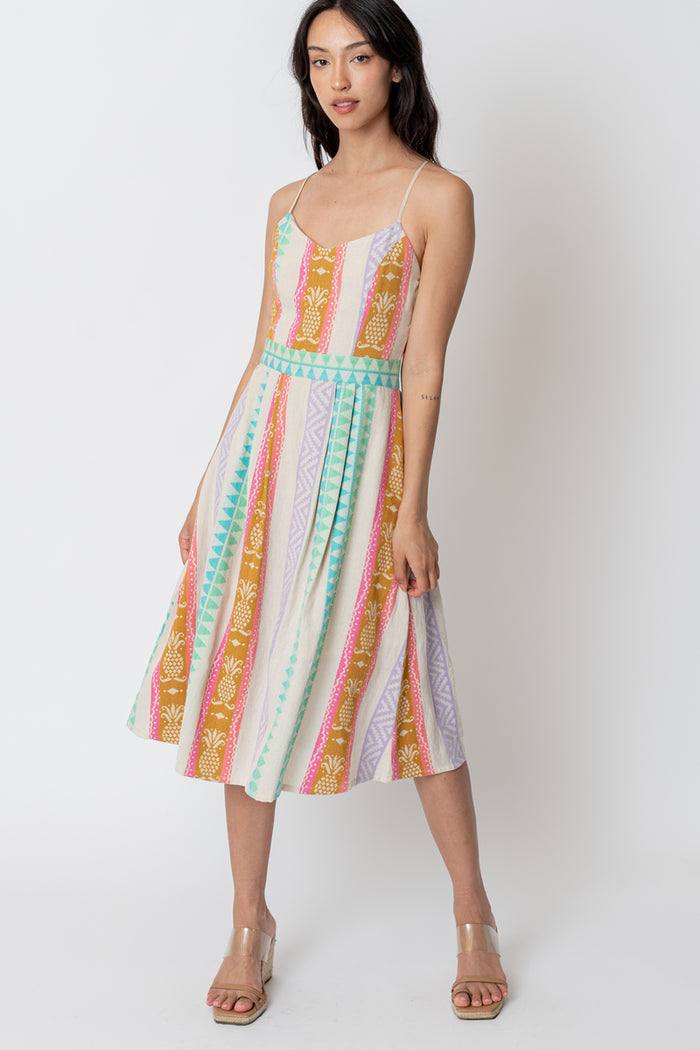 Macaron Midi Dress