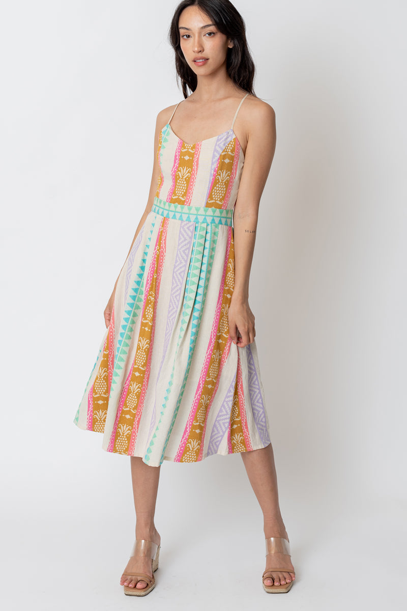 Macaron Midi Dress