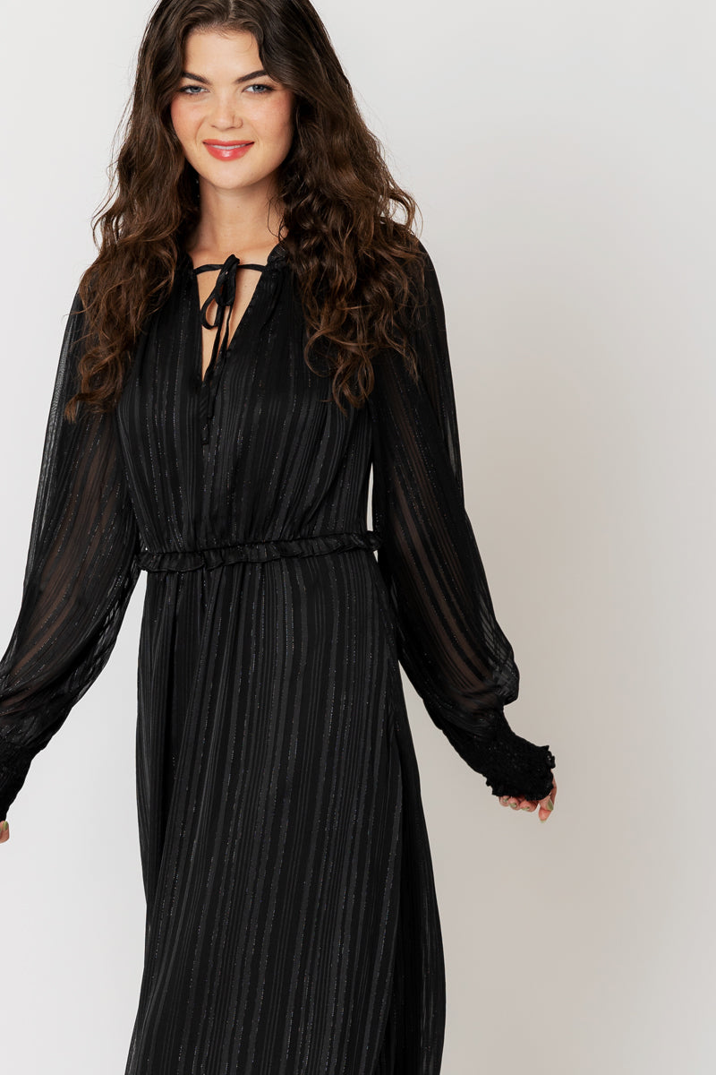 Bailey Long Sleeve Peasant Dress