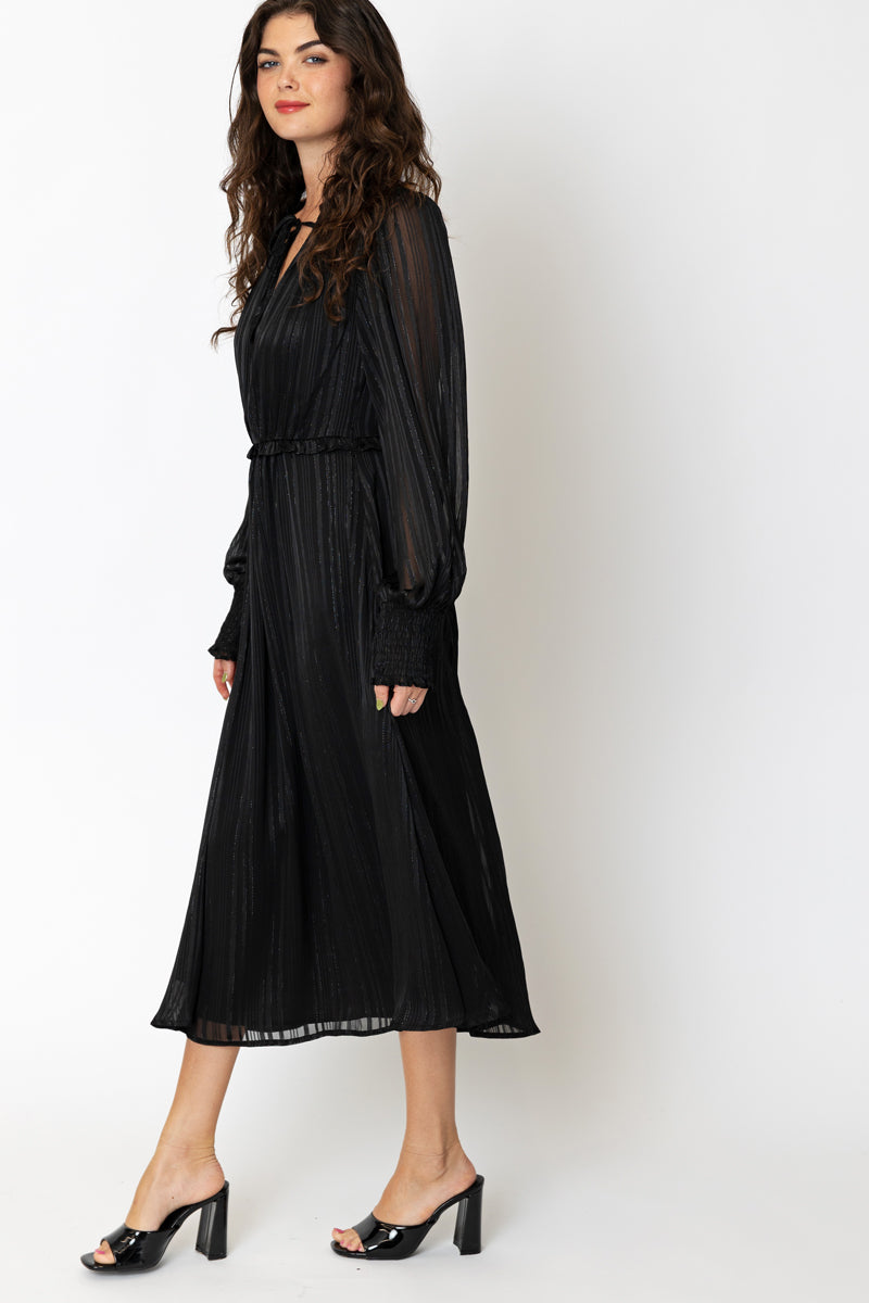 Bailey Long Sleeve Peasant Dress