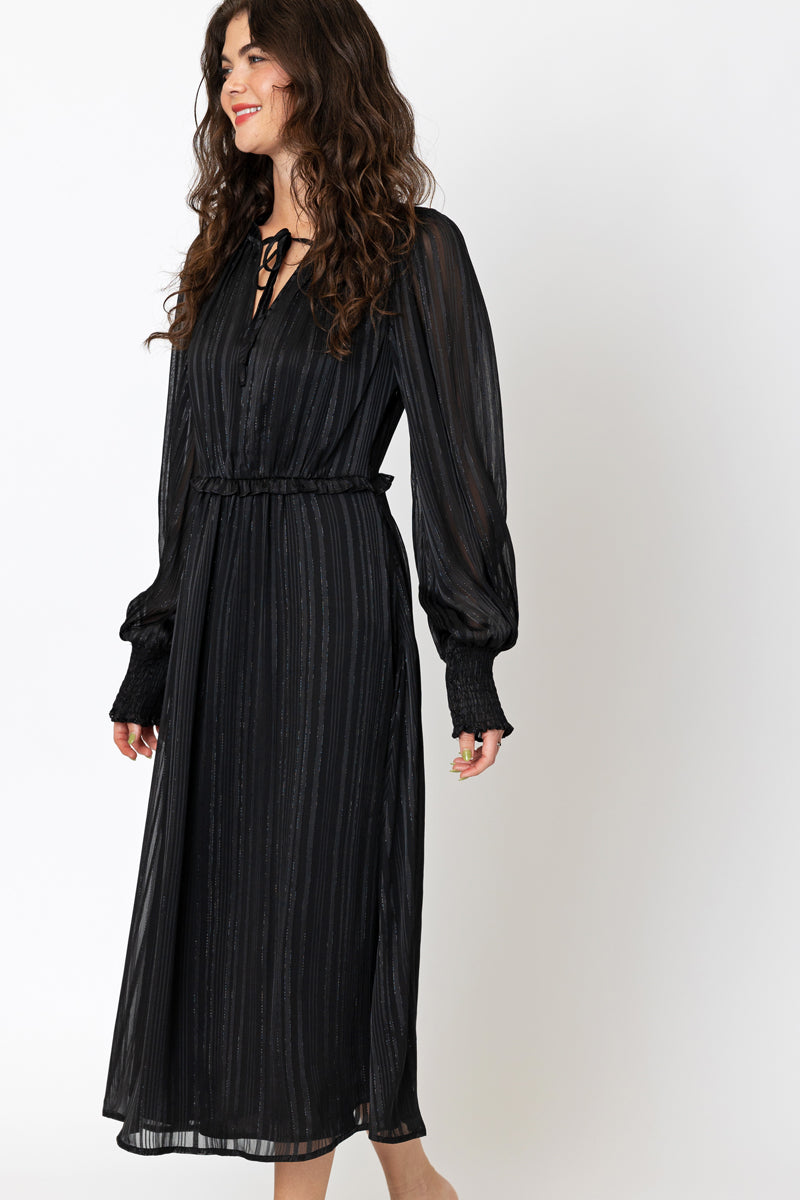 Bailey Long Sleeve Peasant Dress