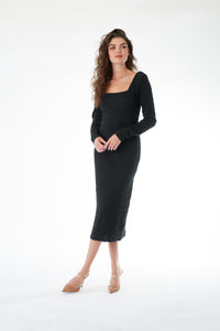 Beatrice Scrunch Bodycon Dress