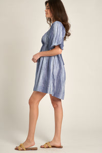 Donna Puff Sleeve Mini Dress