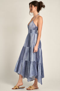 Donna Asymmetrical Maxi Dress