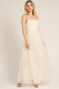 Blythe Tulle Maxi Dress