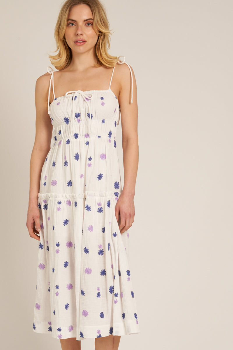 Madison Floral Midi Dress