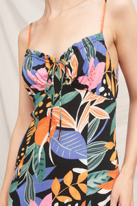 Fiesta Tropical Mini Dress