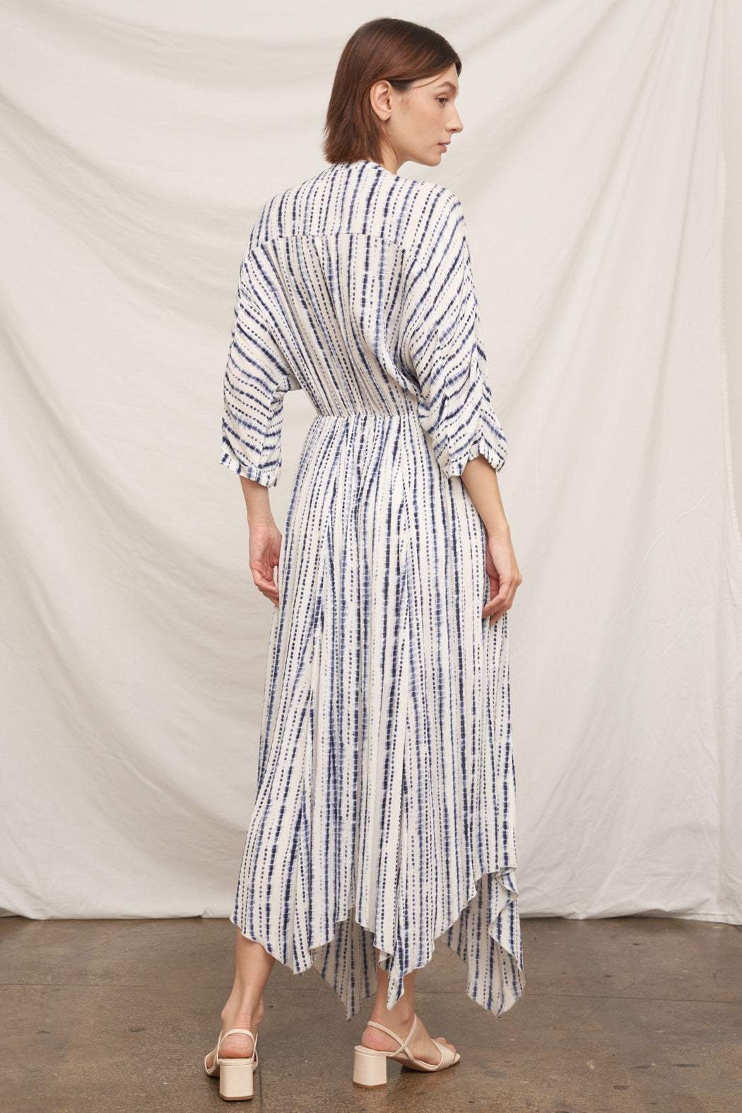 Salma Stripe Midi Dress