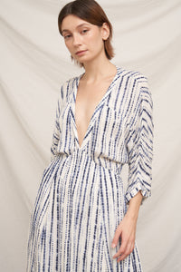 Salma Stripe Midi Dress