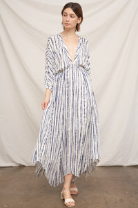 Salma Stripe Midi Dress