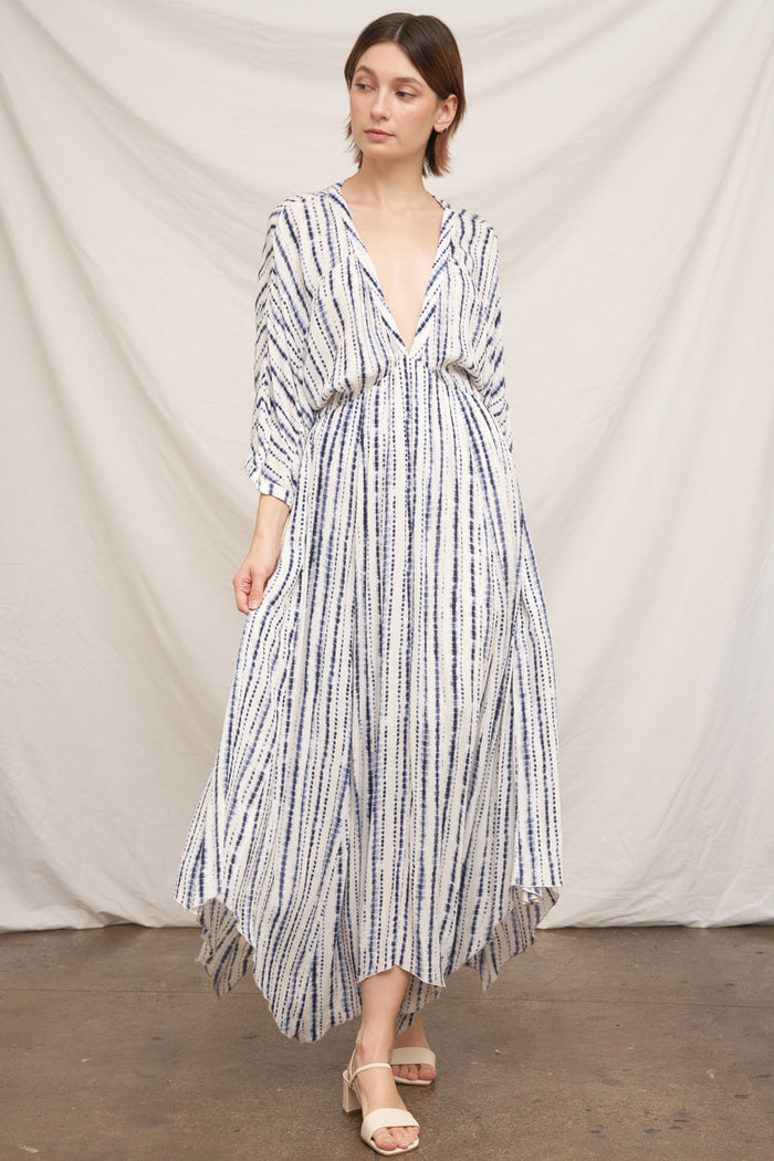 Salma Stripe Midi Dress