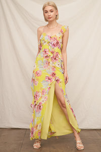 Fleurette Ruffle Maxi Dress
