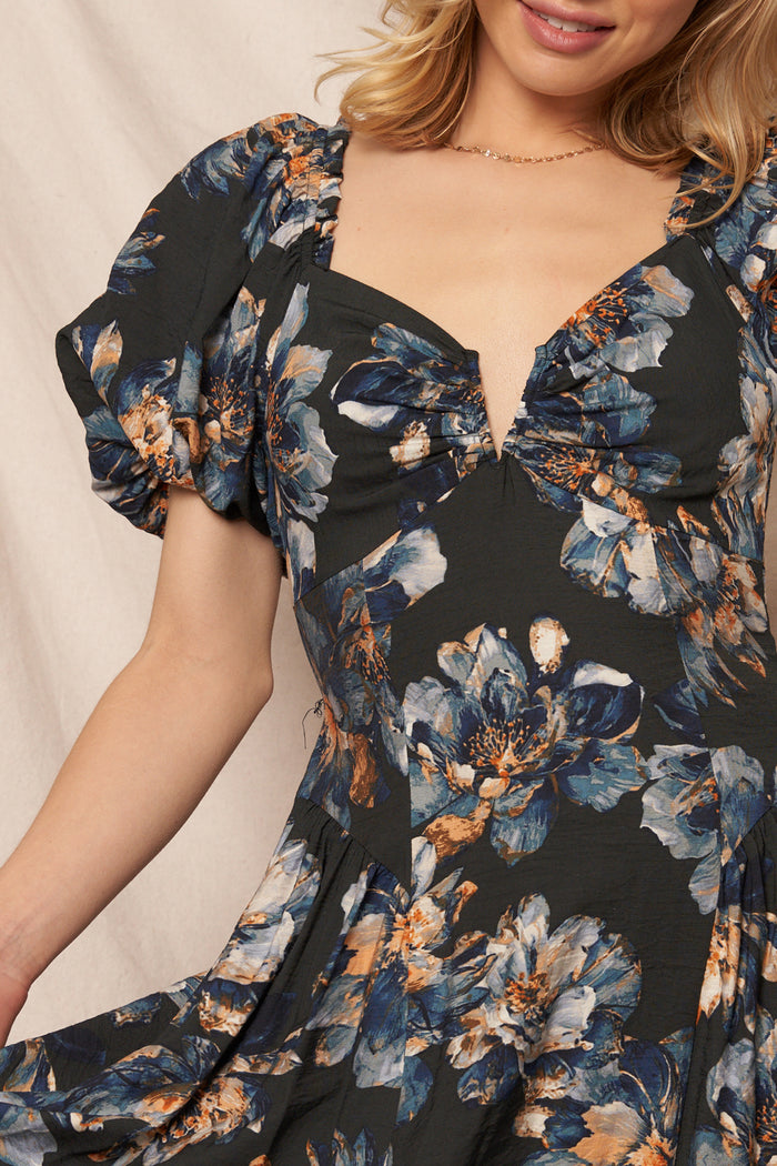 Bluebird Floral Dress