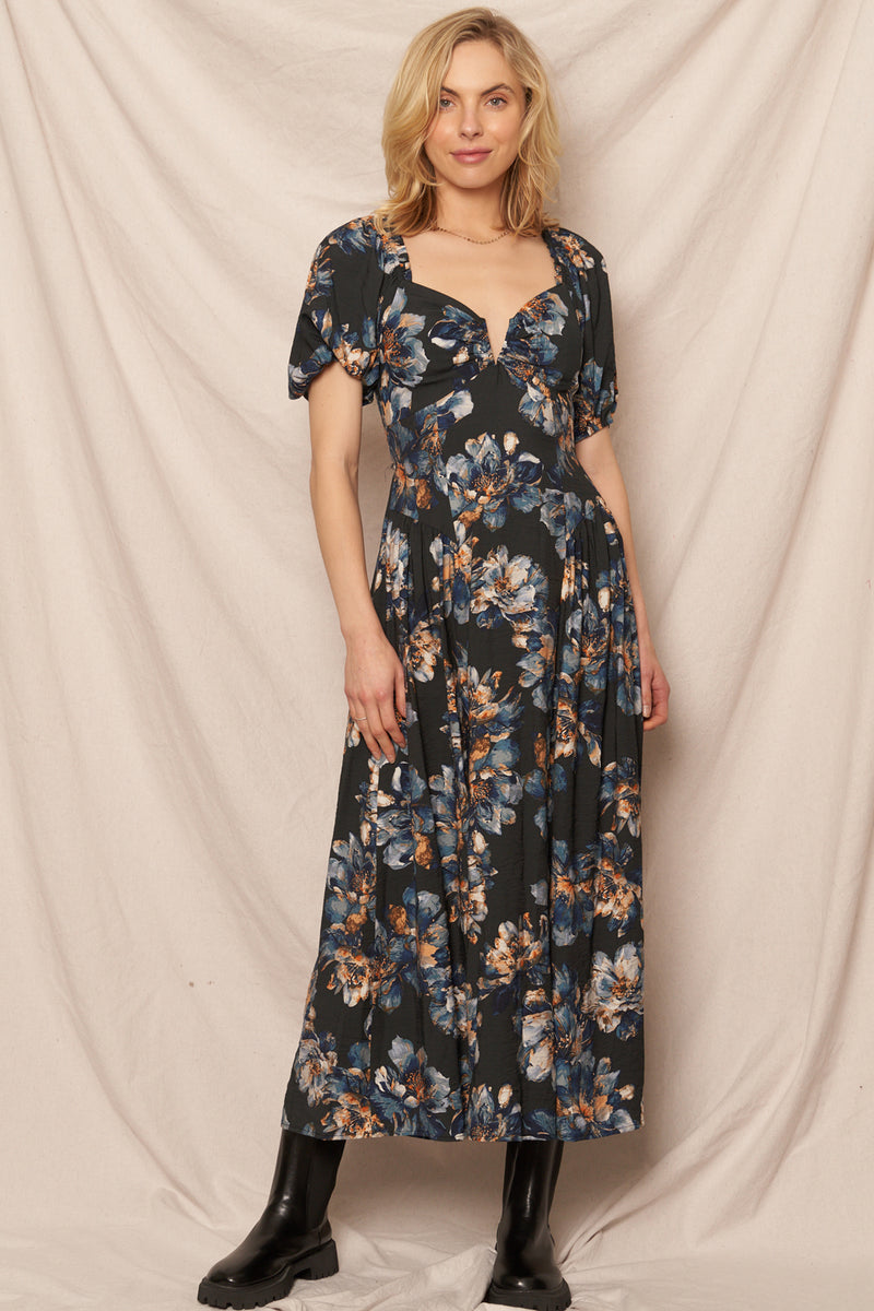 Bluebird Floral Dress