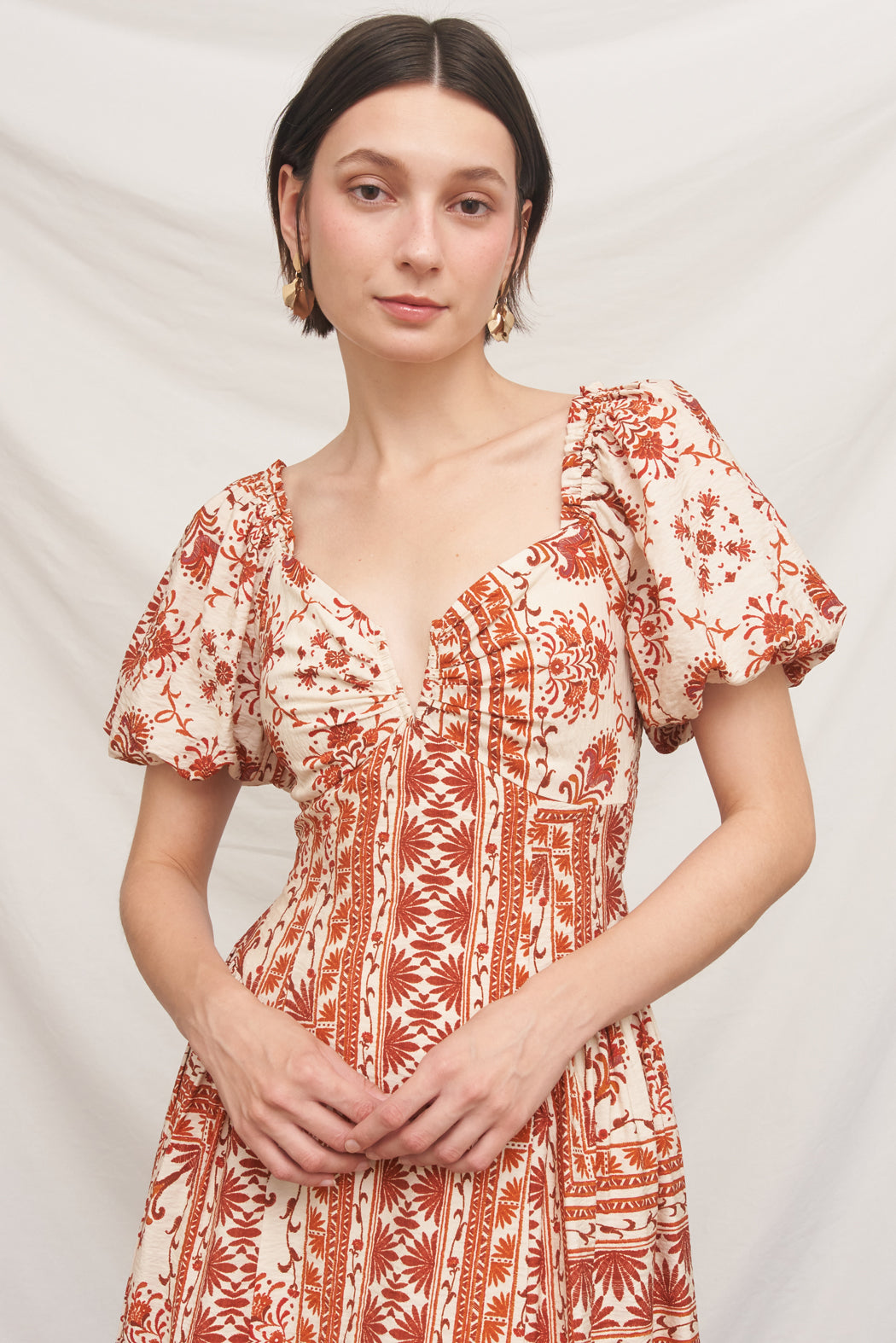 Indian Summer Midi Dress