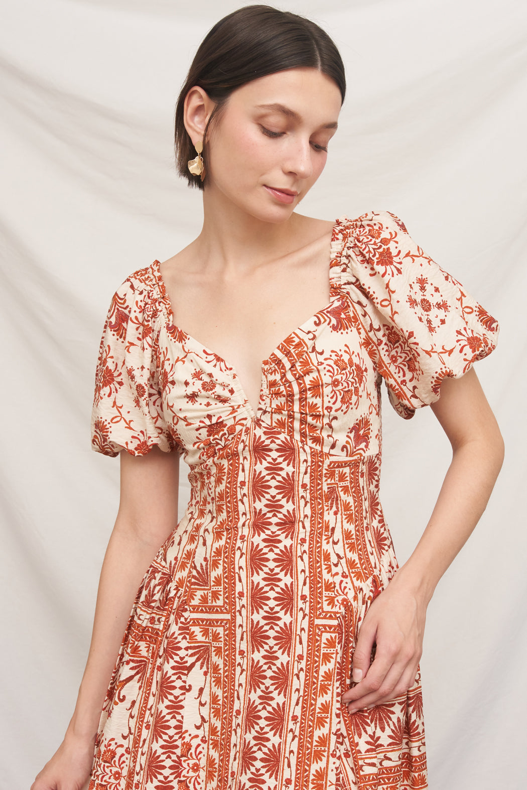 Indian Summer Midi Dress