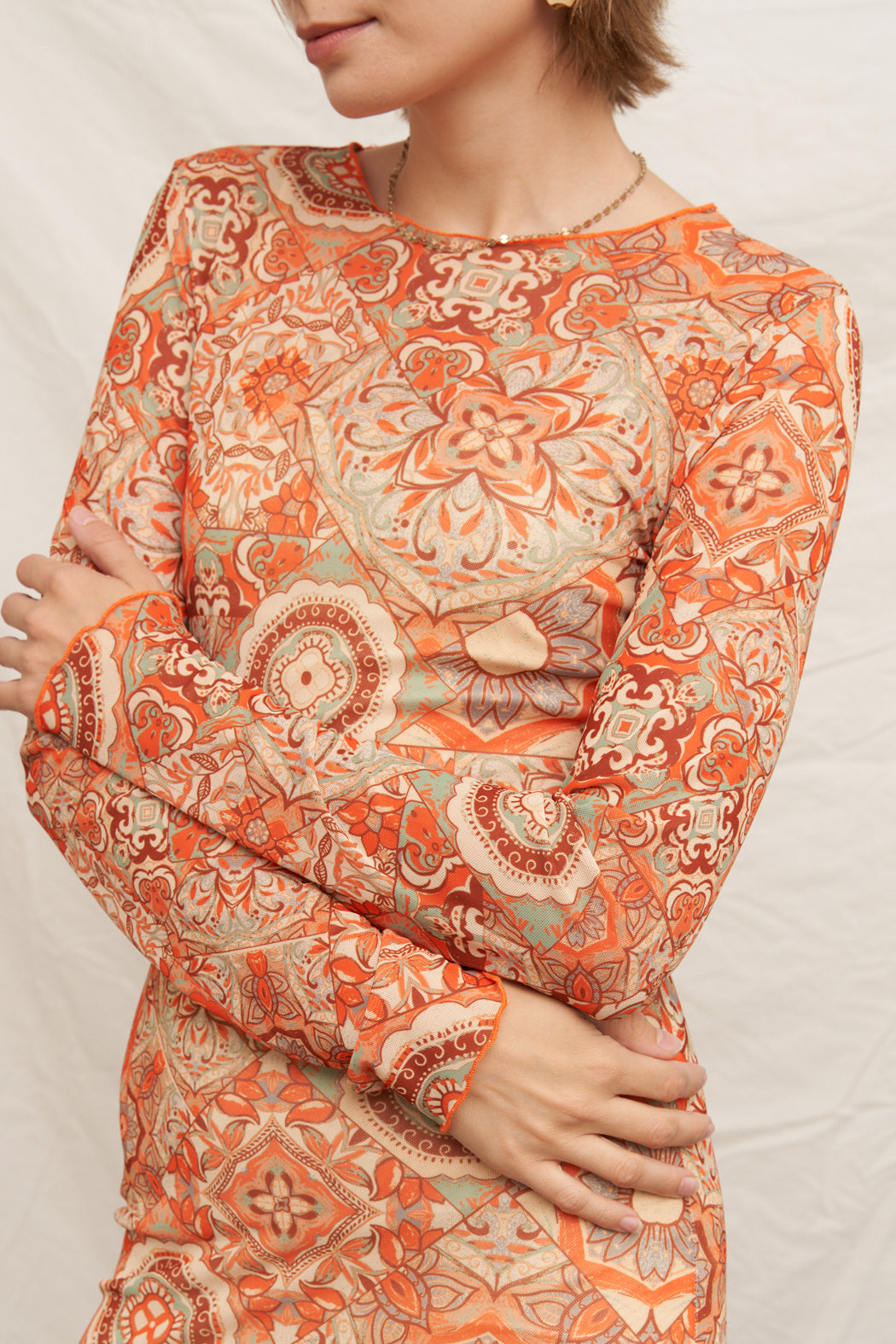 Geometry Club Mesh Maxi