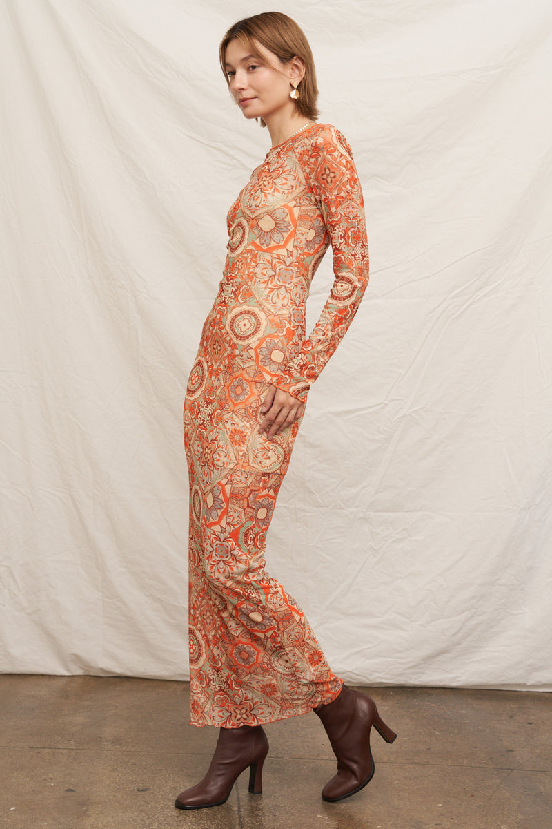 Geometry Club Mesh Maxi