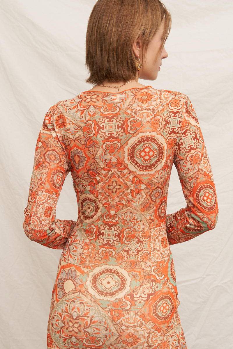 Geometry Club Mesh Maxi