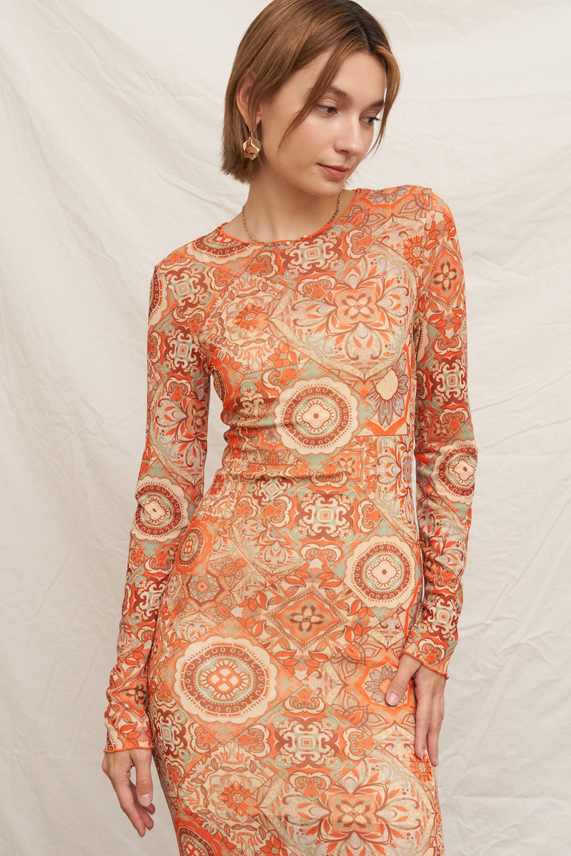 Geometry Club Mesh Maxi