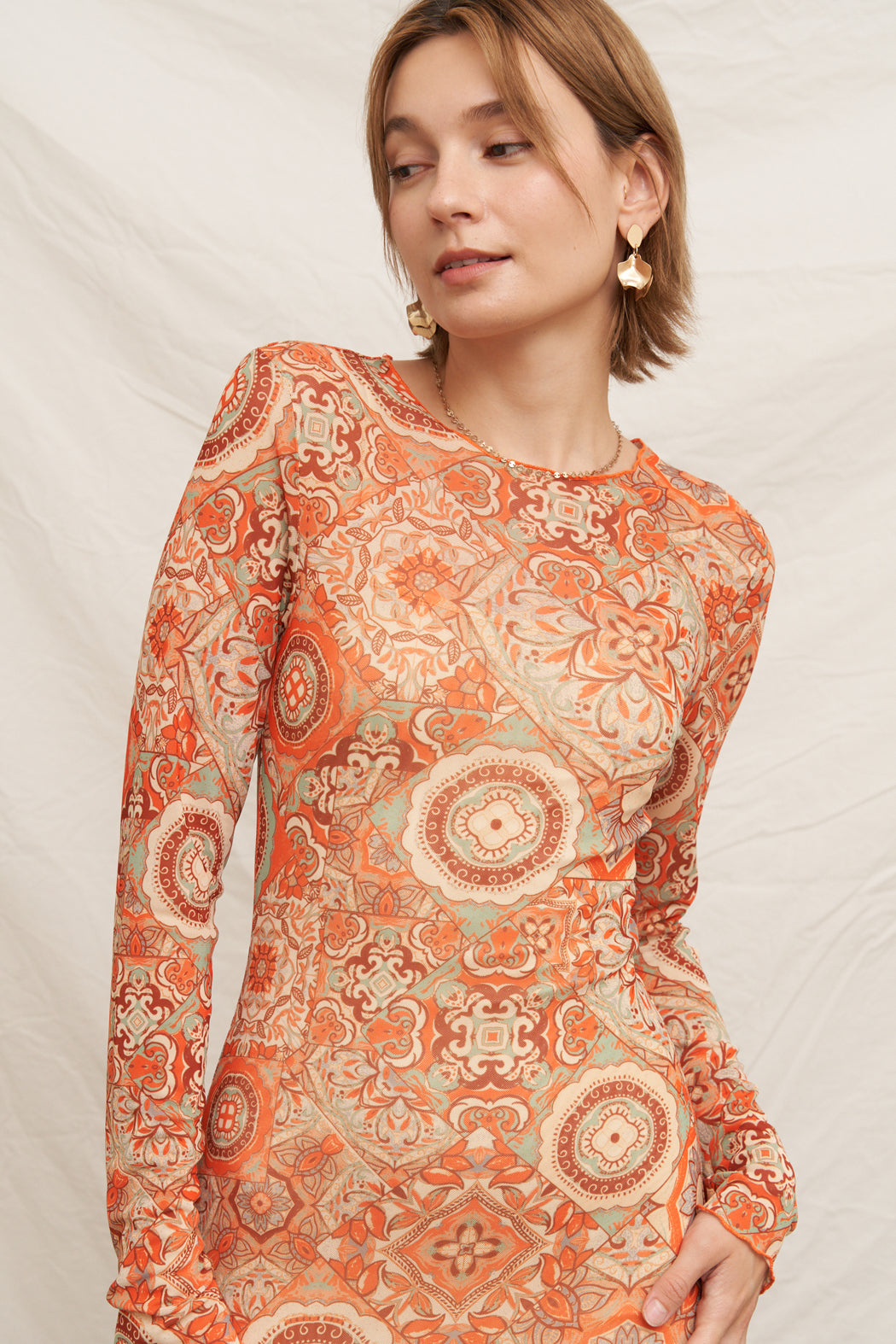 Geometry Club Mesh Maxi