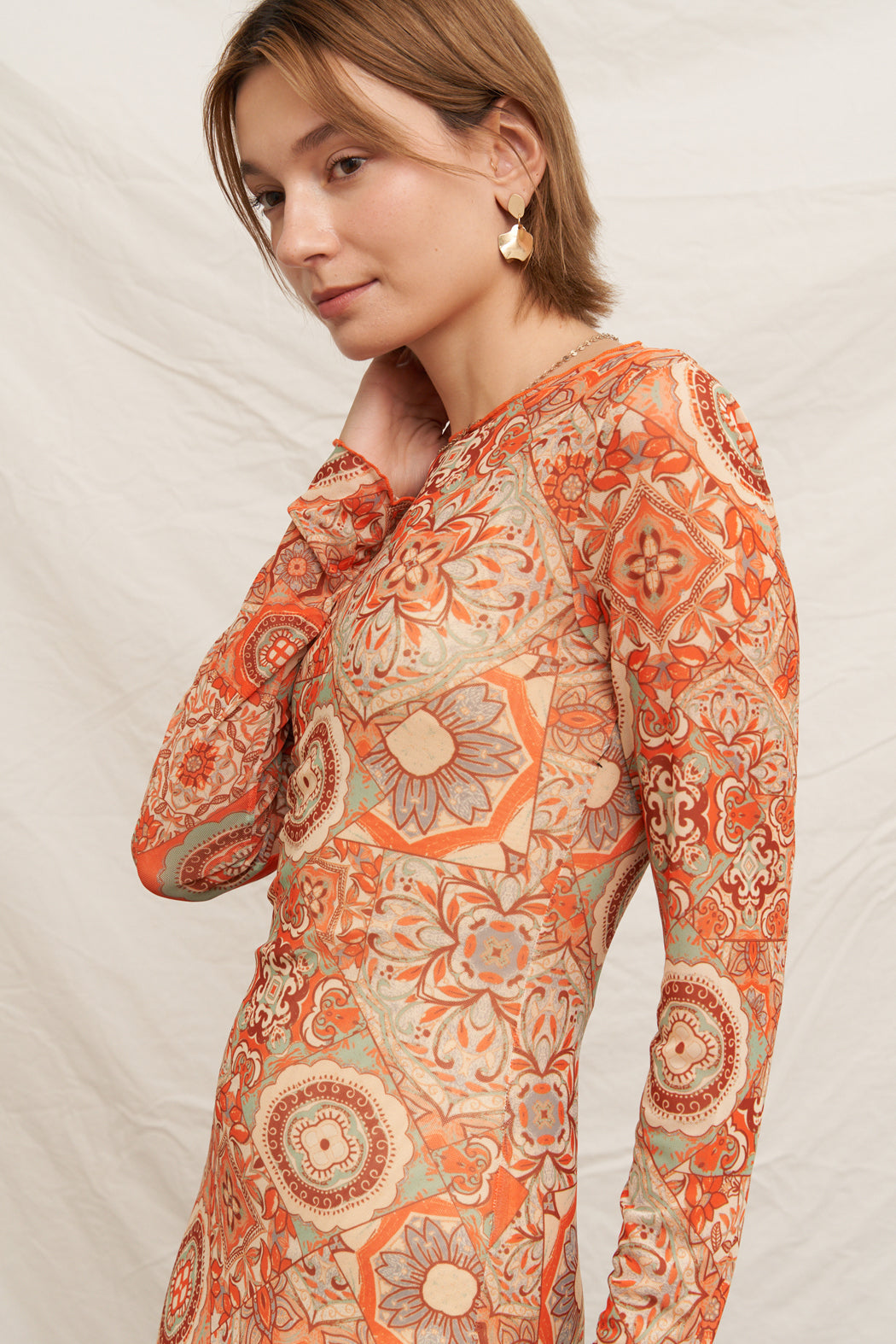 Geometry Club Mesh Maxi