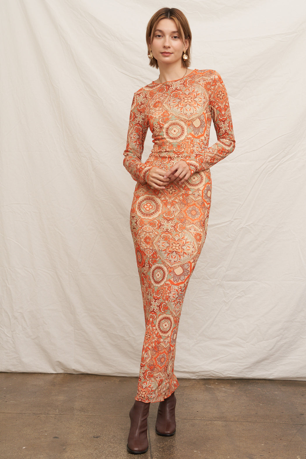 Geometry Club Mesh Maxi