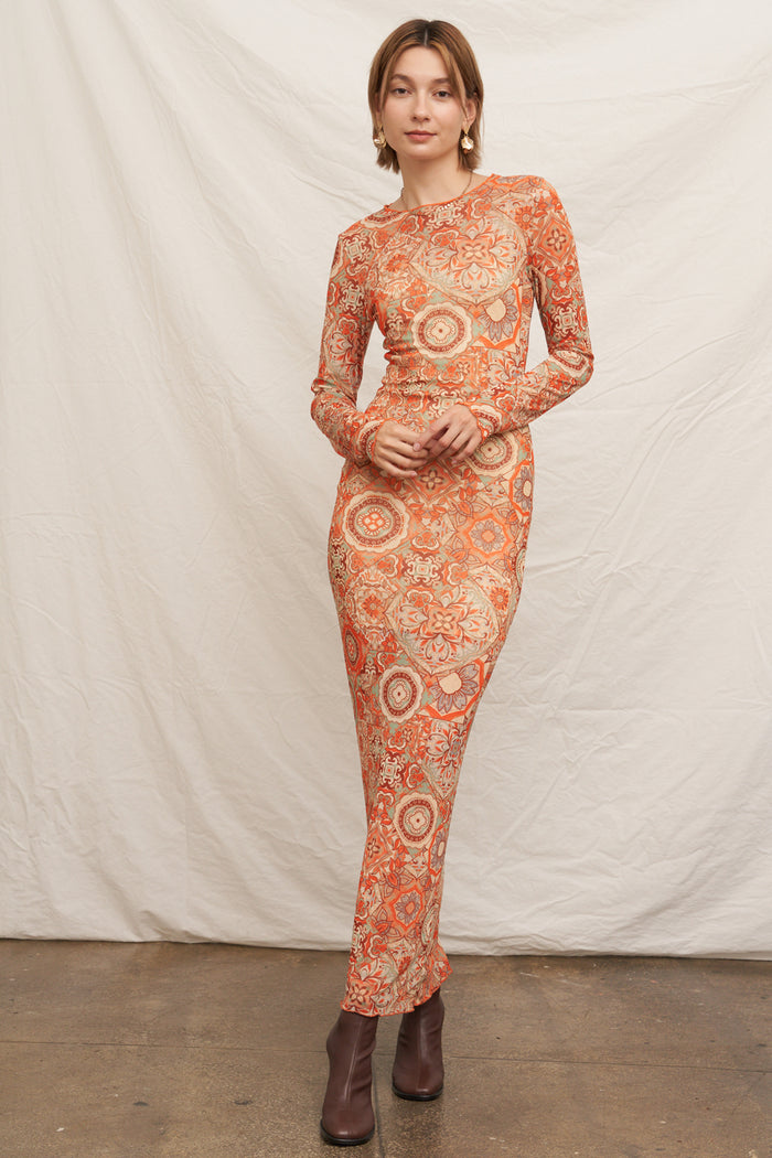 Geometry Club Mesh Maxi