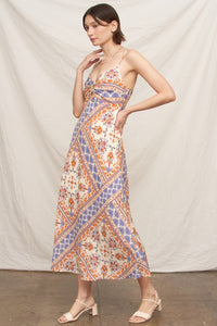 Capri Border Midi Dress