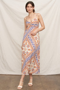 Capri Border Midi Dress