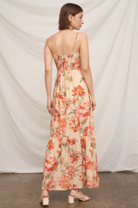 Riviera Bustier Maxi Dress
