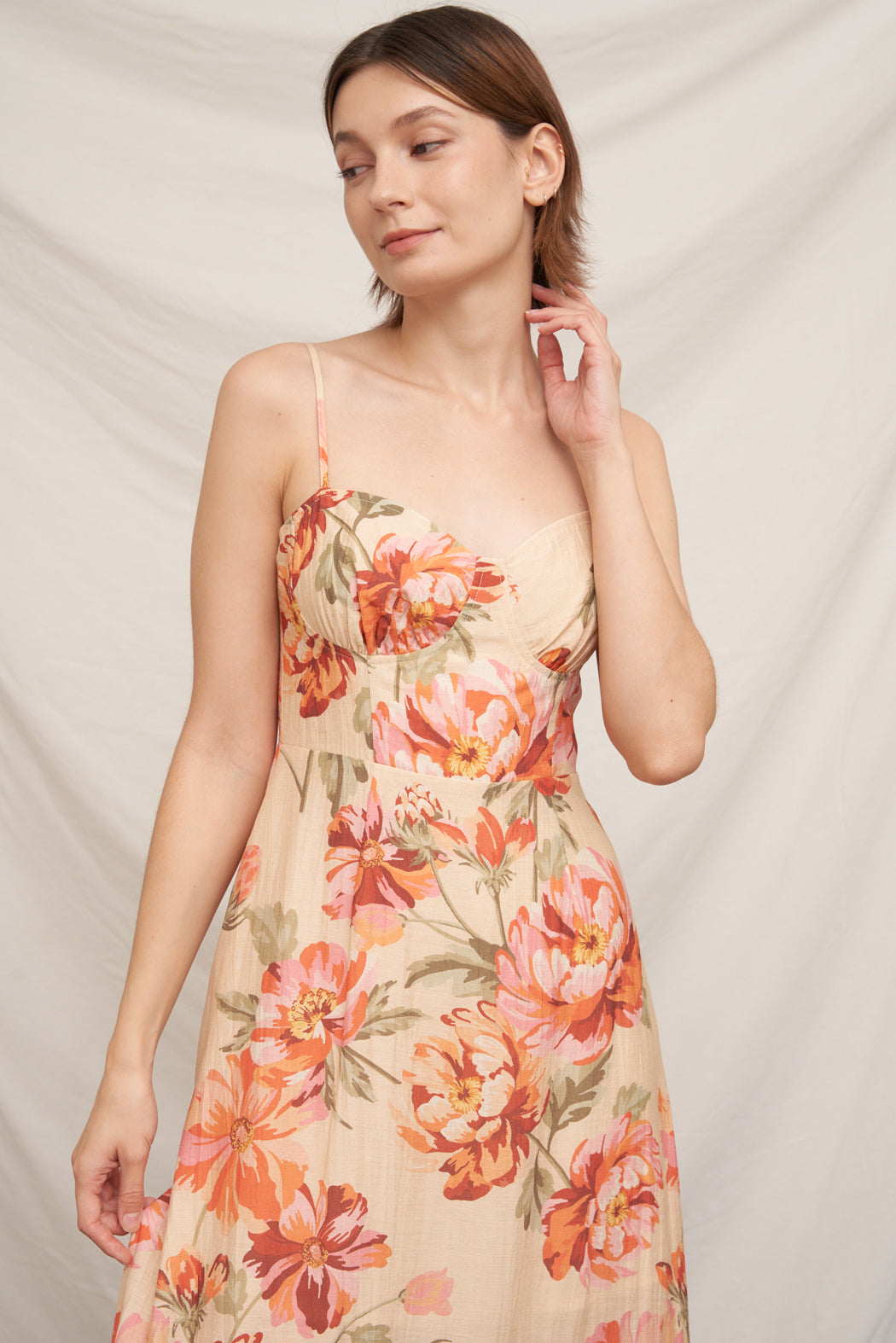 Riviera Bustier Maxi Dress