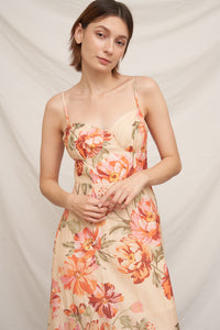 Riviera Bustier Maxi Dress